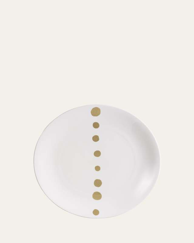 Golden Pearl Charger Plate