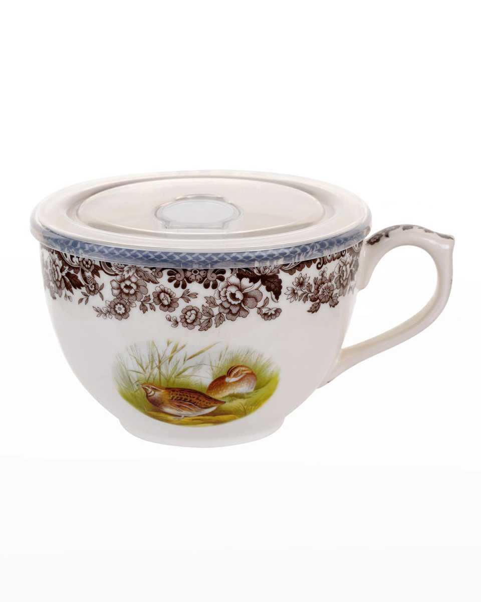 Woodland Wild Quail Jumbo Cup with Lid