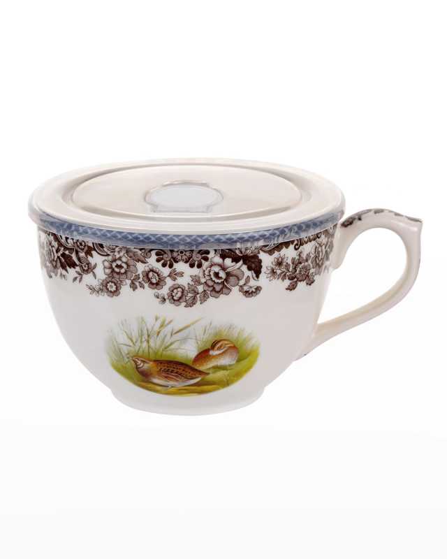 Woodland Wild Quail Jumbo Cup with Lid