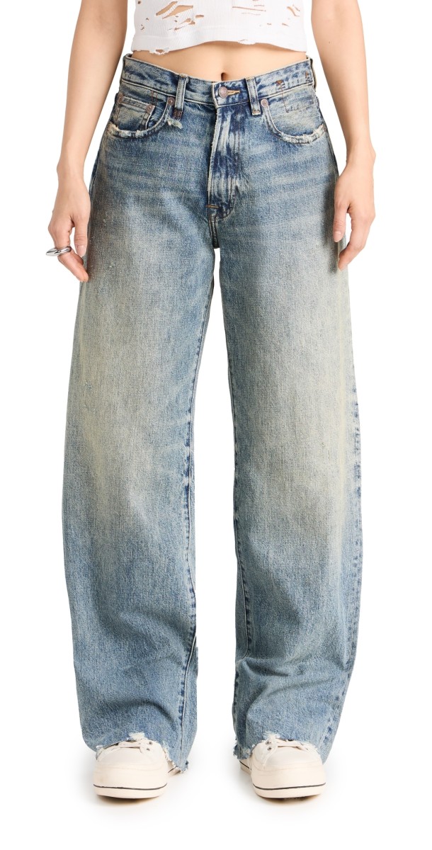 R13 D'arcy Loose Jeans Clinton Blue