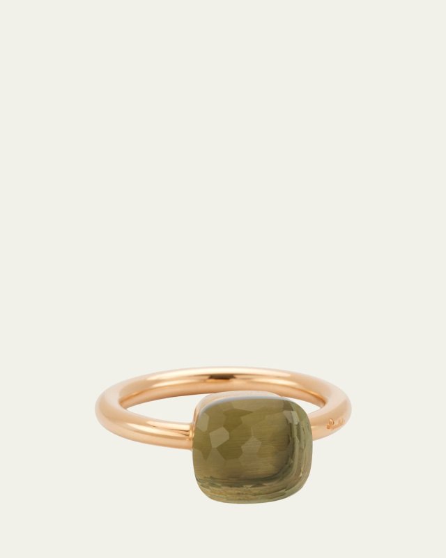 Nudo Classic 18k Rose Gold Prasiolite Ring