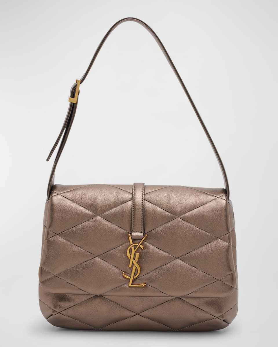 Le 57 Flap YSL Shoulder Bag in Quilted Leather