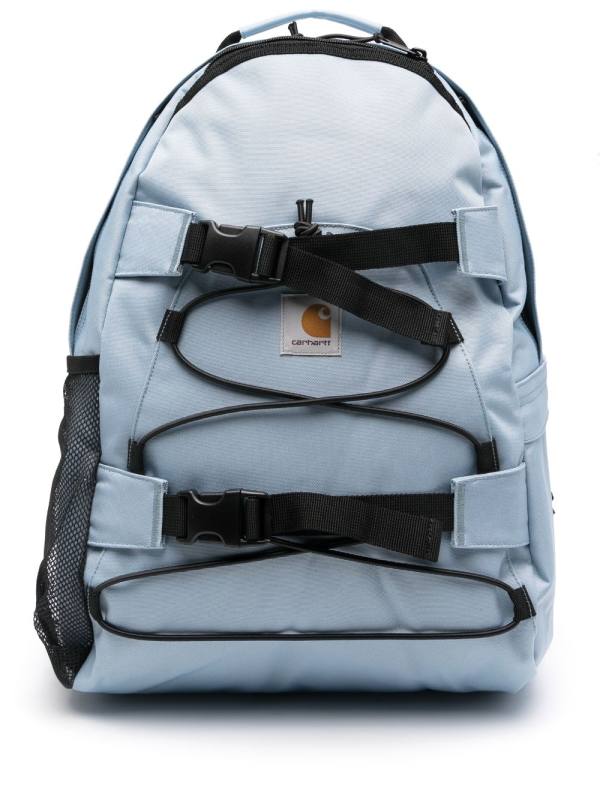 Kickflip logo-patch backpack