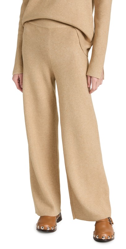 English Factory Knit Wide Pants Grey
