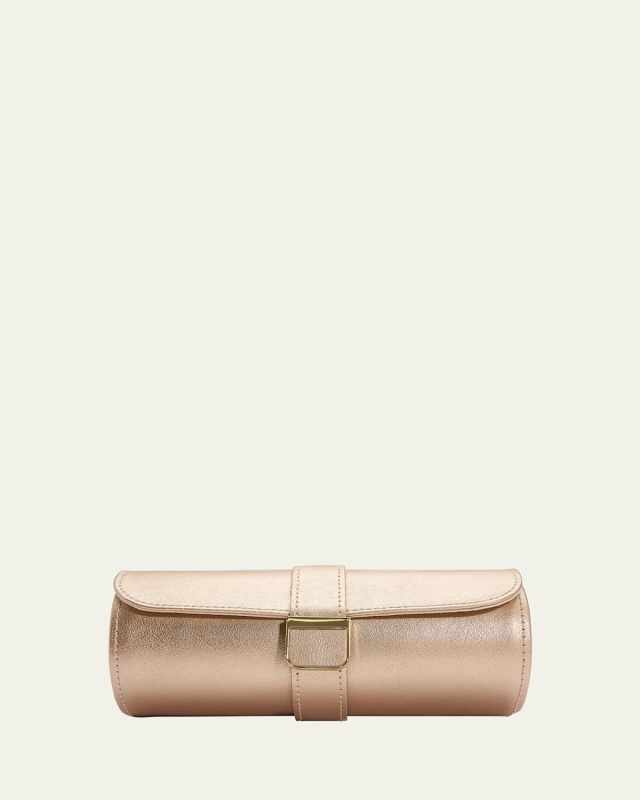 Palermo Double Watch Roll & Jewelry Pouch