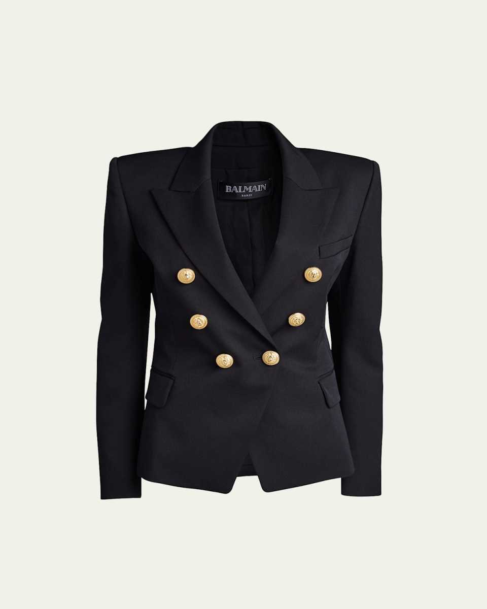 Classic Double-Breasted Blazer