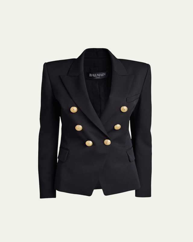 Classic Double-Breasted Blazer
