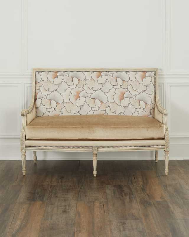 Shai Leather Settee