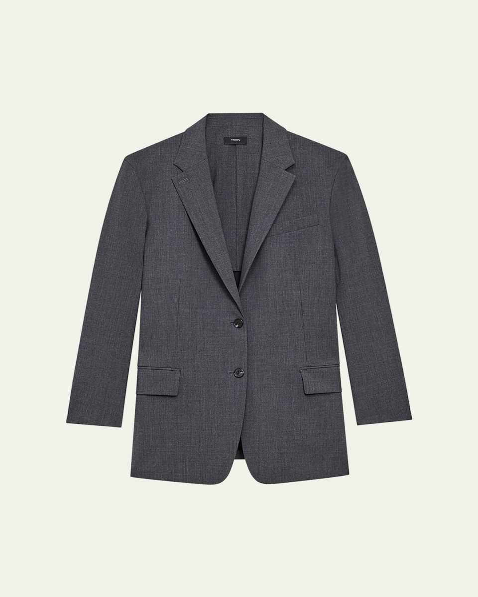 Tailored Oversize Jacket in Good Woo