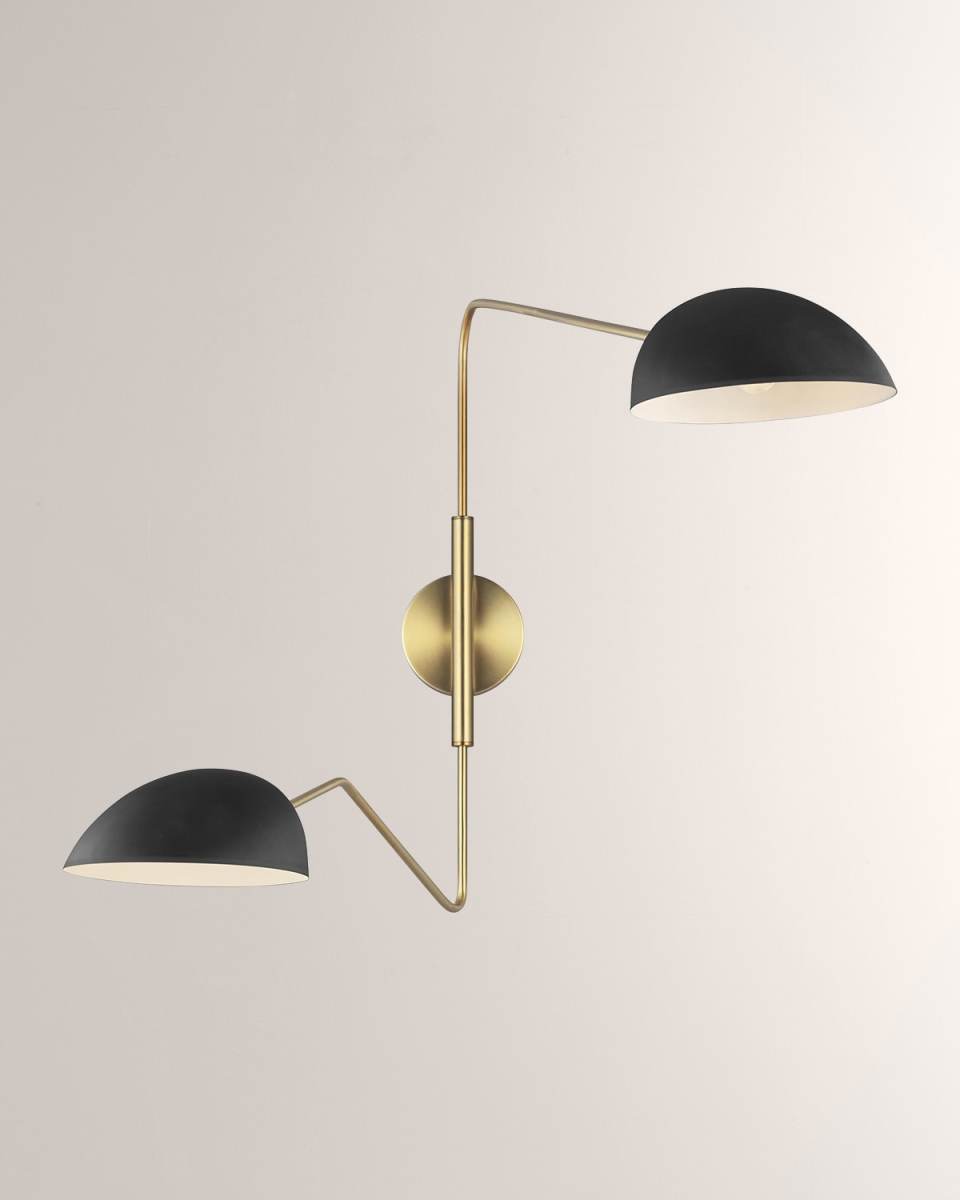 2- Light Wall Sconce Jane By Ellen Degeneres