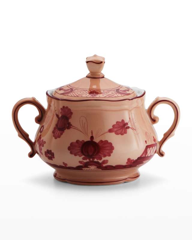 Oriente Italiano Sugar Bowl With Cover
