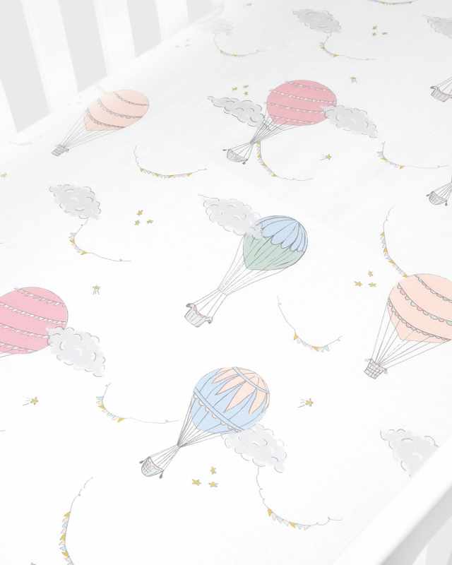 Touch the Sky Crib Sheet