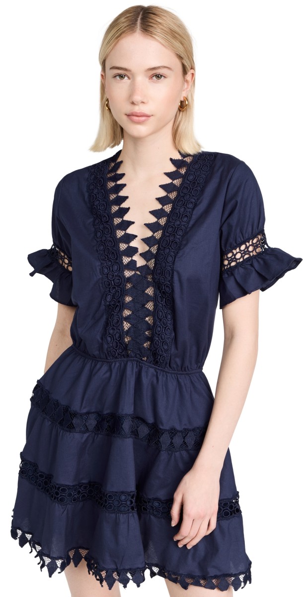 Peixoto Ora Dress Navy
