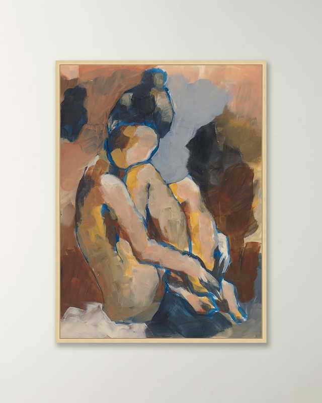'Modest Figure 1' Wall Art