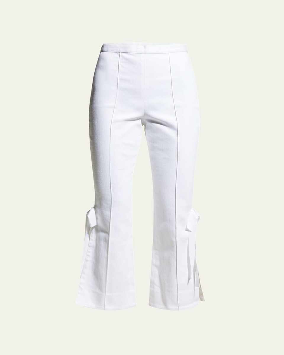 Lou Denim Pants with Ties