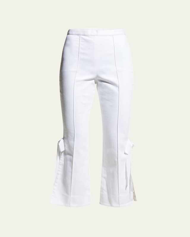 Lou Denim Pants with Ties