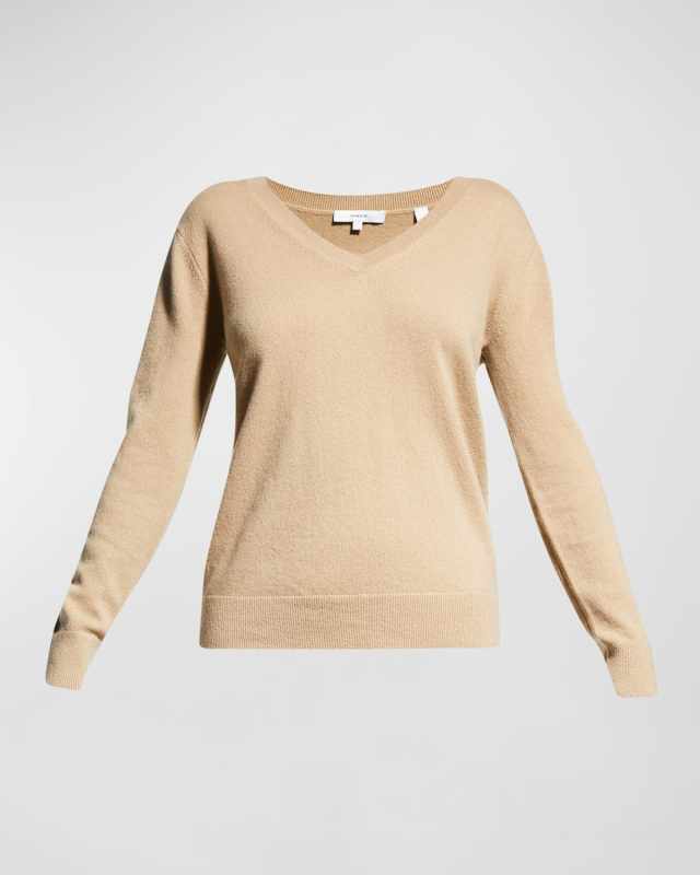 Weekend V-Neck Cashmere Pullover Sweater