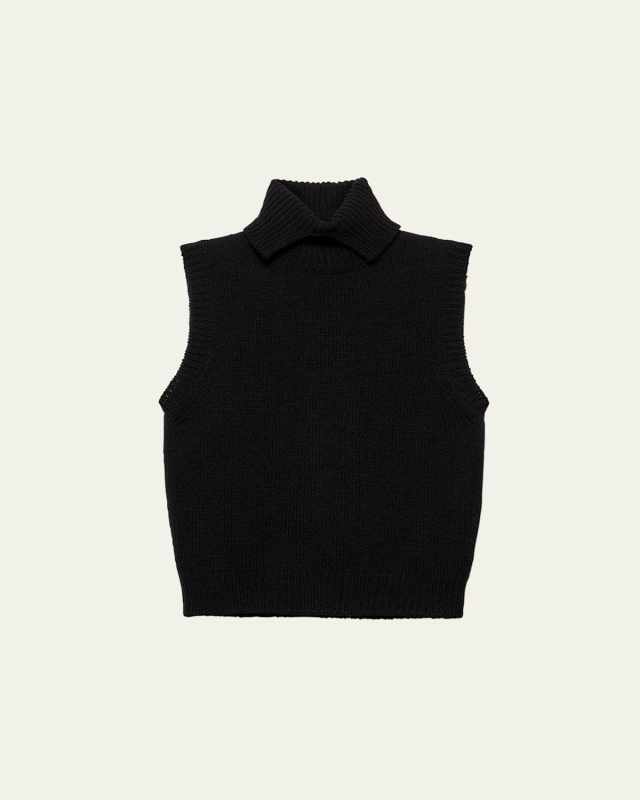 Sleeveless Cashmere Sweater