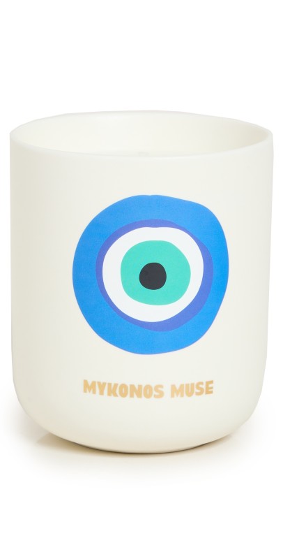 Assouline Mykonos Muse Travel From Home Candle Whit