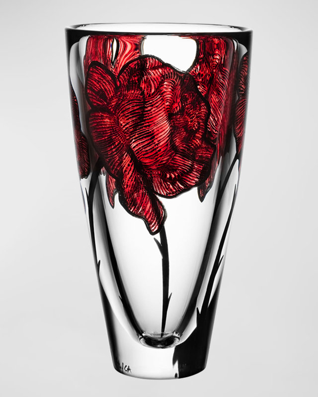 Tattoo Vase, 10"