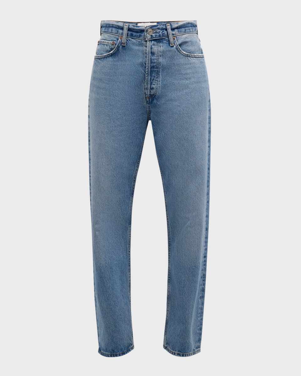 90s Pinch Waist High-Rise Straight Jeans