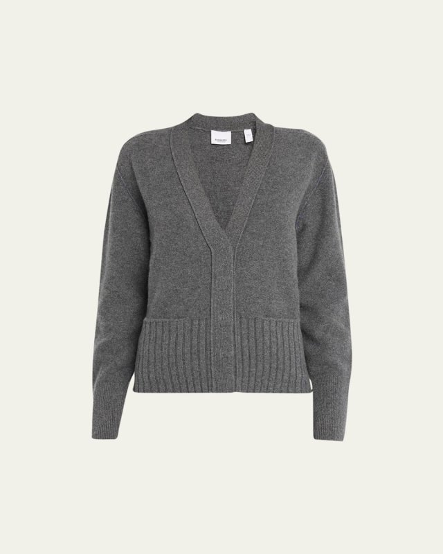 Clover Cashmere-Blend Cardigan