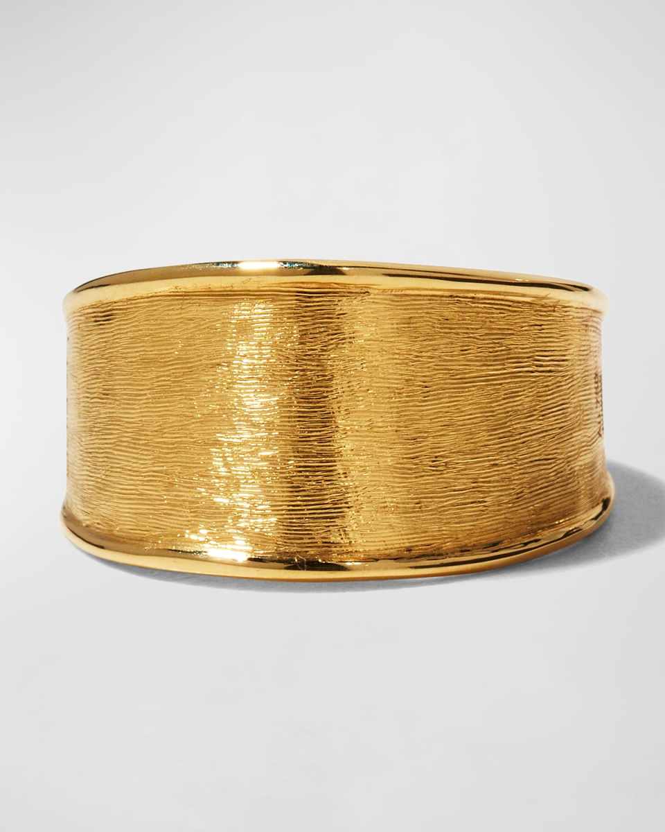 Lunaria 18k Gold Band Ring Size