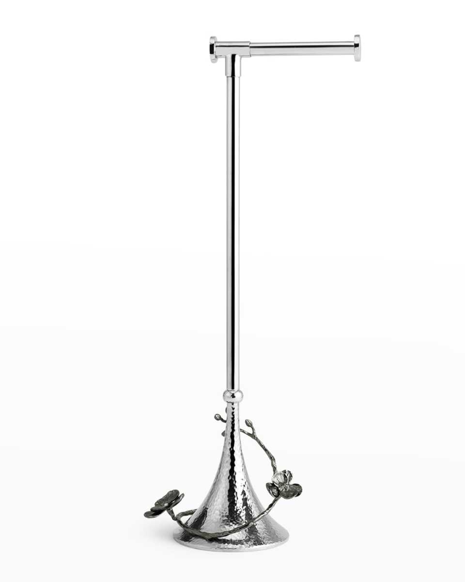 Black Orchid Toilet Paper Stand