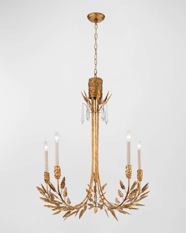 Palm d'Or 5-Light Chandelier
