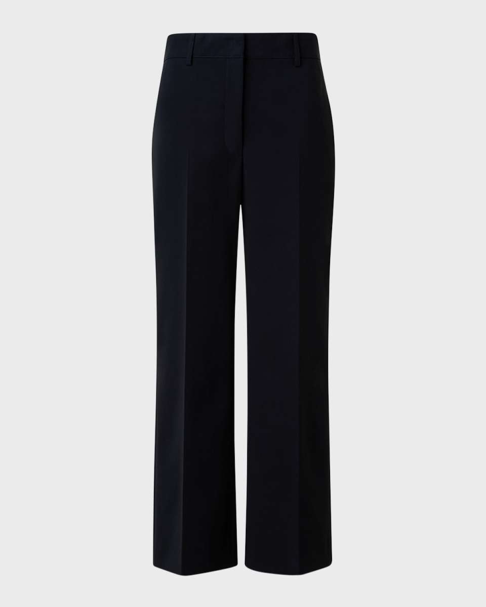 Flora Cropped Wide-Leg Pants