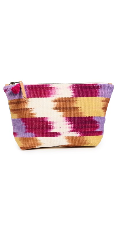 Mercado Global Cristina Cosmetic Pouch Raspberry Paleta