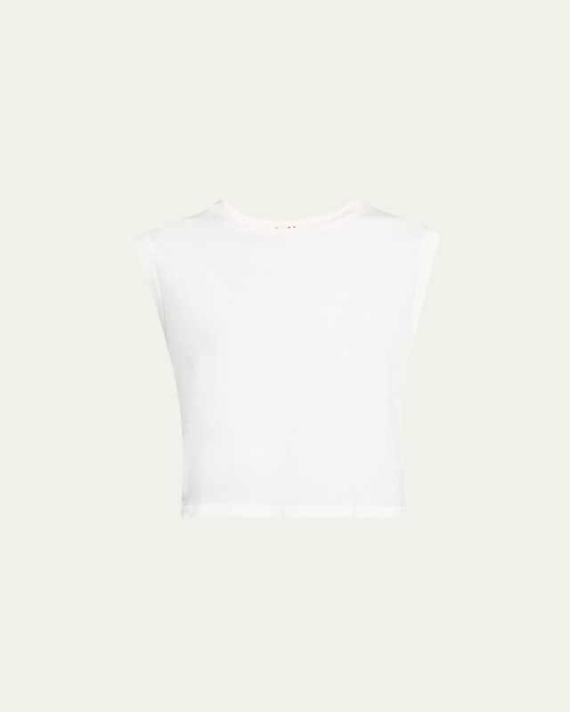 Sleeveless Cropped Babe T