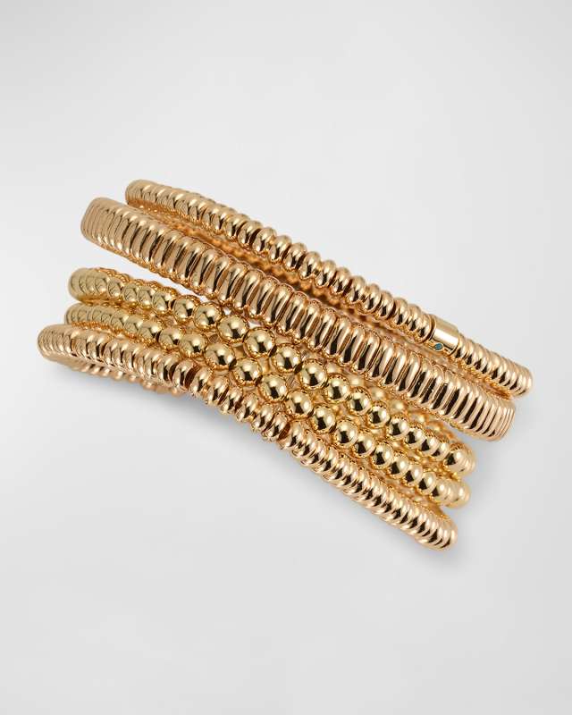 The Luxe Bunch Bracelets, Set of 5