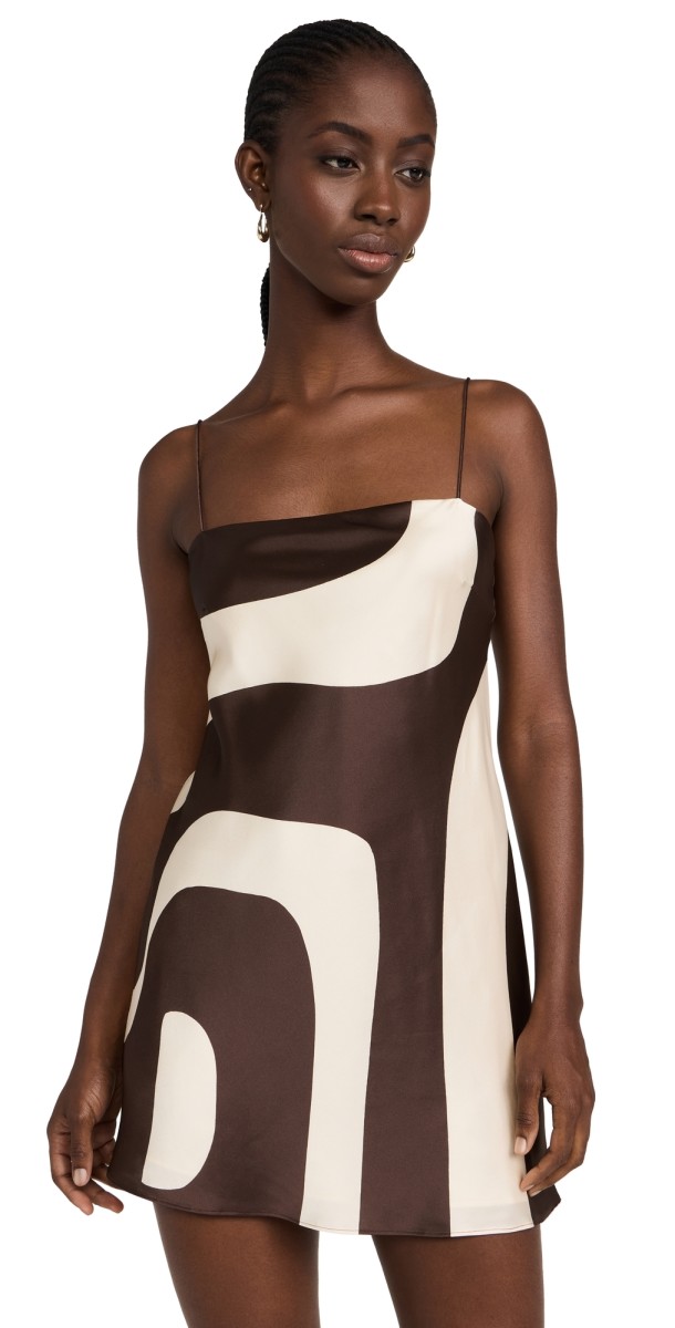 SIR. Freddie Slip Mini Dress Poster Print
