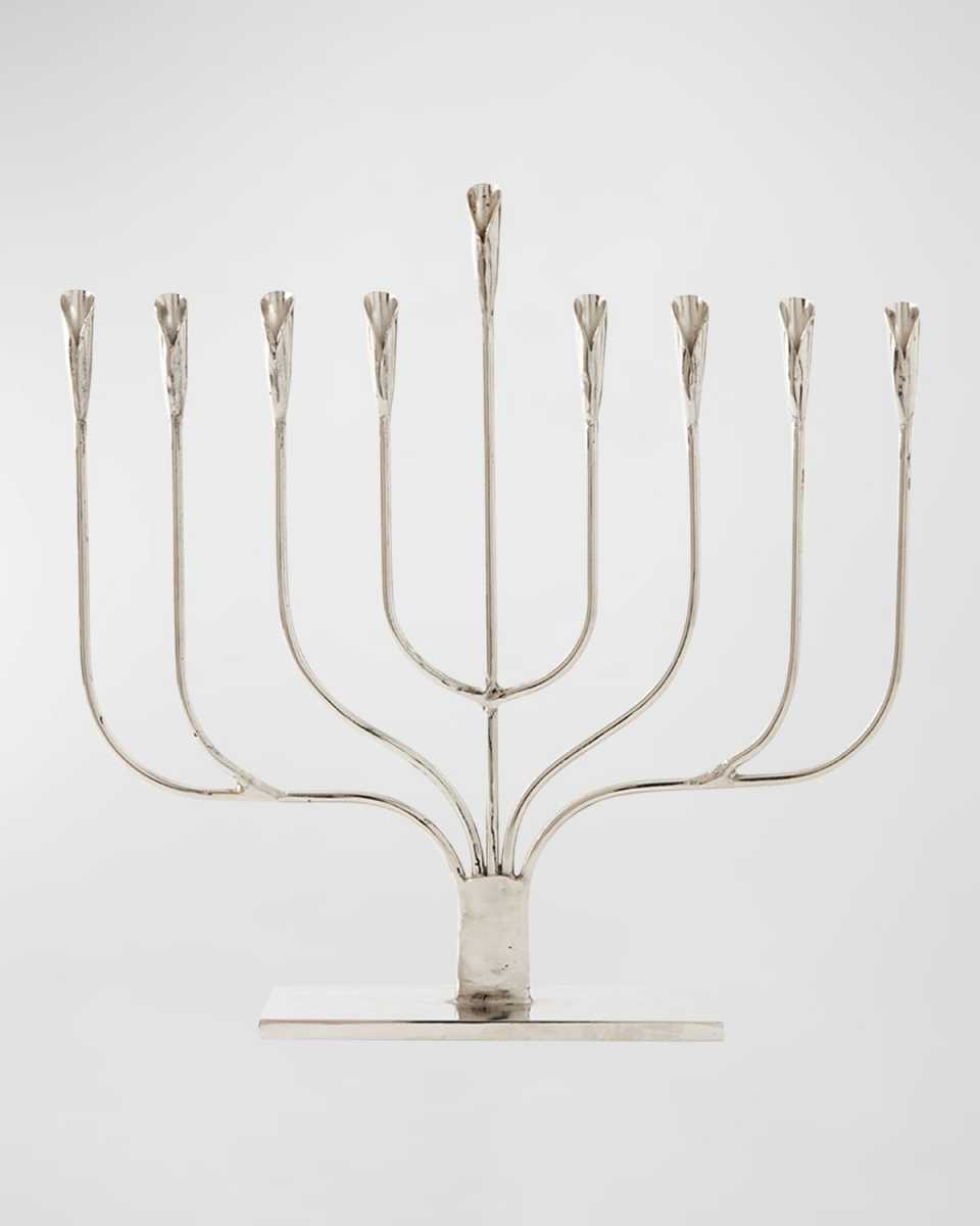 Cast-Iron Menorah