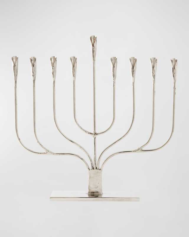 Cast-Iron Menorah