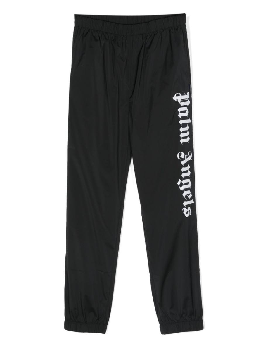 logo-print track pants