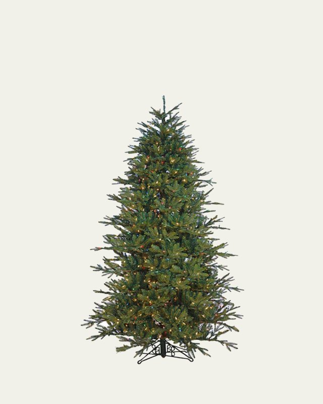 7.5' Slim Alaskan Deluxe LED Prelit Christmas Tree