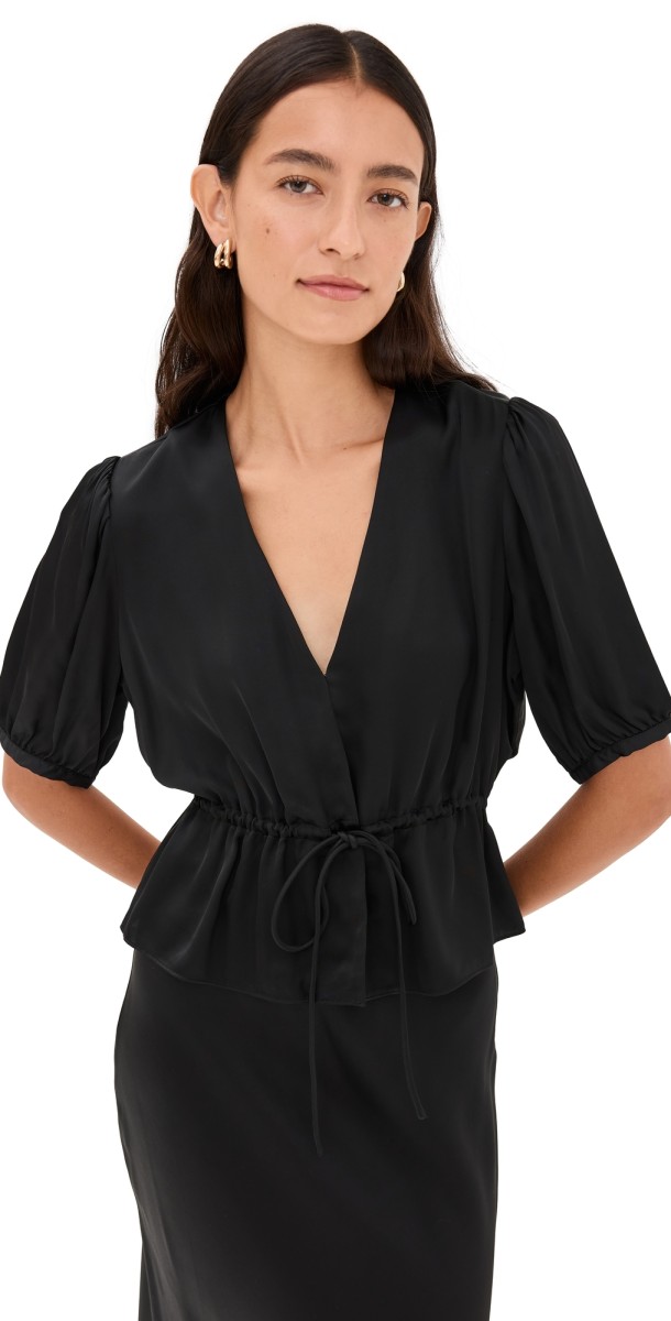 Jenni Kayne Sawyer Blouse Black