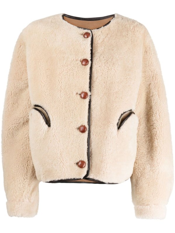 Tatoosh Gliss shearling bomber jacket