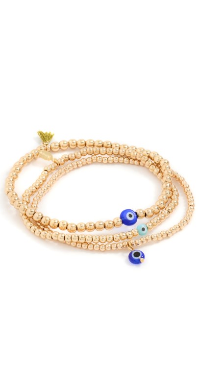 SHASHI Lapis Azui Bracelets Gold
