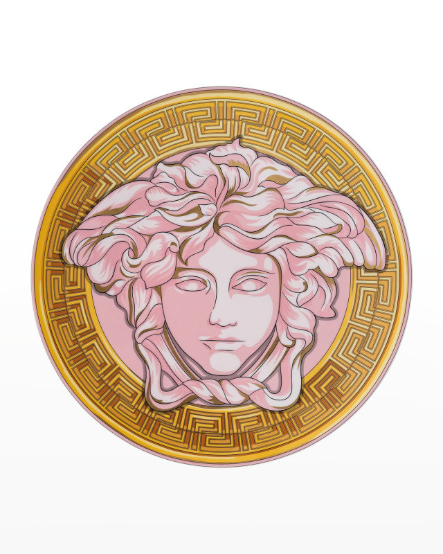 Medusa Amplified Pink Coin Service Plate