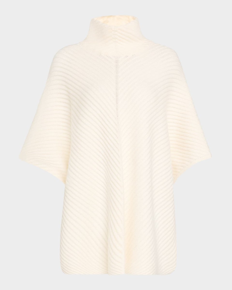Brigitta Ribbed Cashmere Turtleneck Sweater