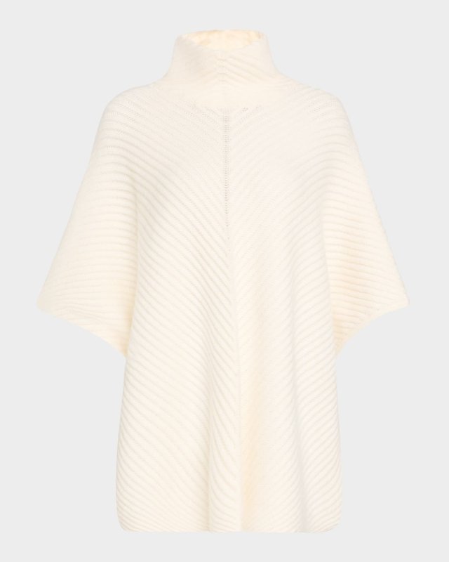 Brigitta Ribbed Cashmere Turtleneck Sweater