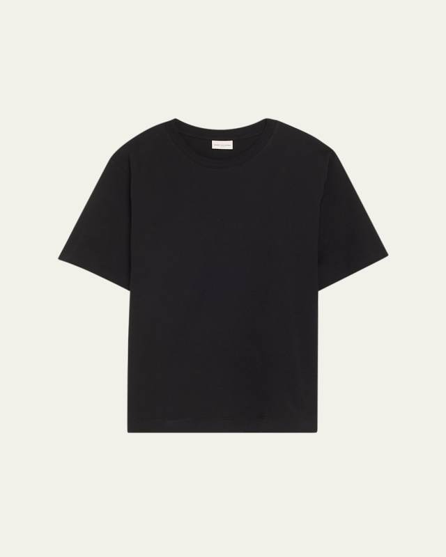 Heydu Cotton Crewneck T-Shirt