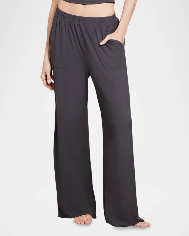 Malibu Collection Ultra Soft Rib Pants