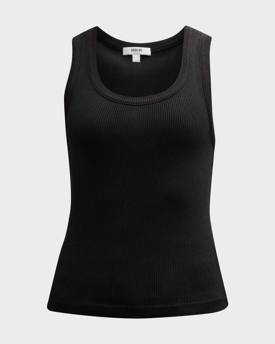 Poppy Scoop-Neck Tank Top
