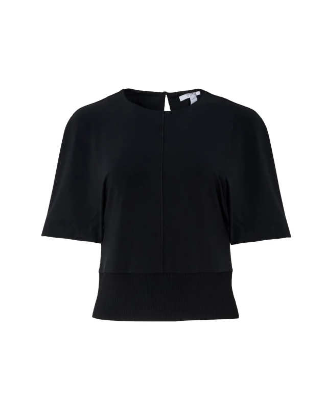 Marva Short Sleeve Knit Top