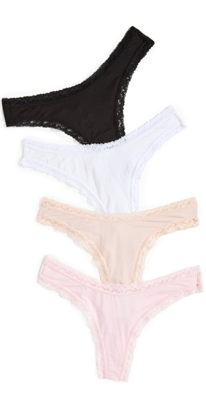 Stripe & Stare Basics Thong Box Multi