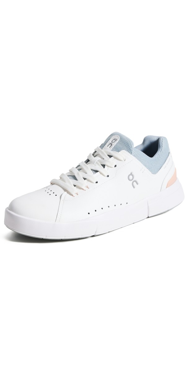 On The Roger Advantage Sneakers White/Rosehip